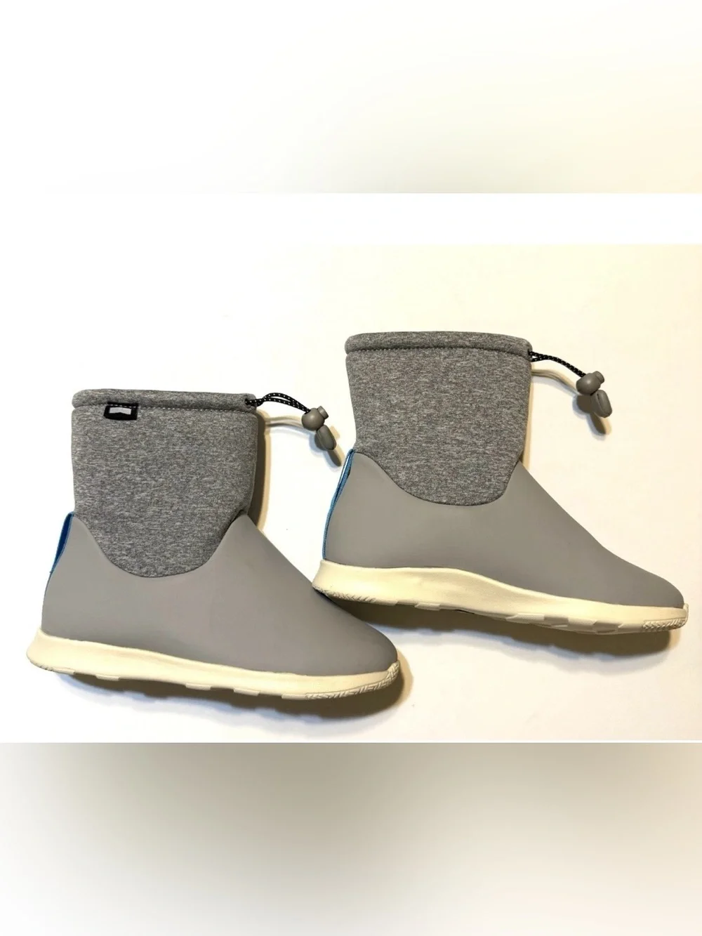 Native Gray & Blue Kids Waterproof Boot